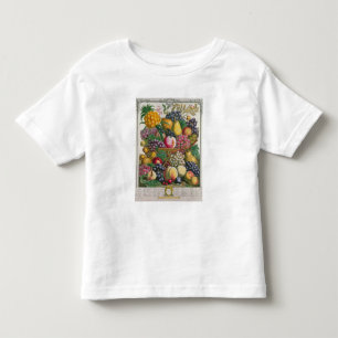 T-shirt Outubro, 'de doze meses das frutas