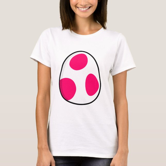 T-shirt ovo bonito - rosa (Frente)