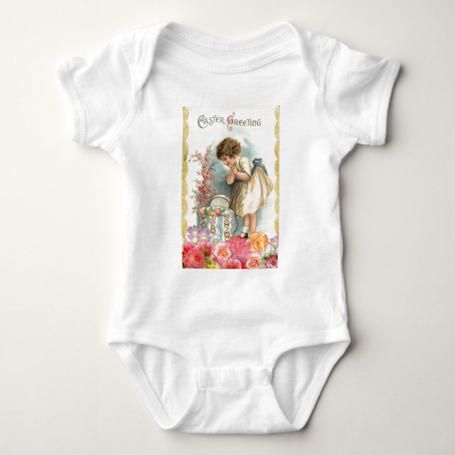 T-shirt ovos de Páscoa vitorianos (Frente)