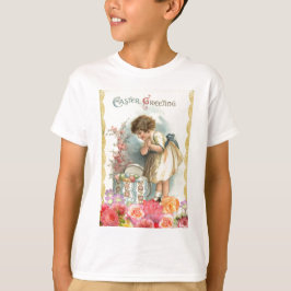 T-shirt ovos de Páscoa vitorianos