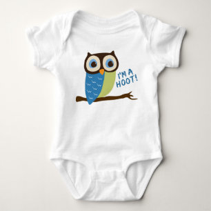 T-shirt Owl Art, sou um Hoot