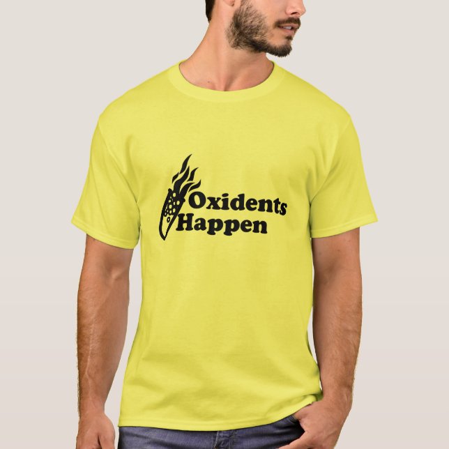T-shirt Oxidents acontece (Frente)