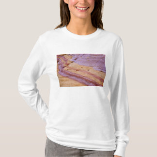 T-shirt Óxidos de ferro colorem uma formação de arenito