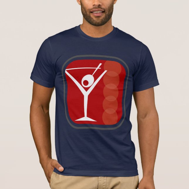T-shirt Oxygentees Martini (Frente)