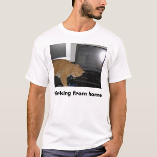 T-shirt P4040011, trabalhando da casa