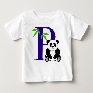 T-shirt P é para a panda