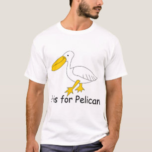 T-shirt P é para o pelicano