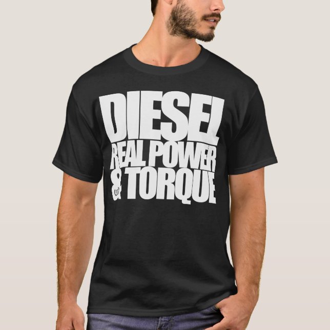 T-shirt P&T real diesel (Frente)