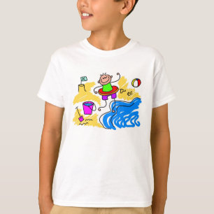 T-shirt Pá da praia