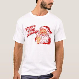 T-shirt Pacote grande de Santa