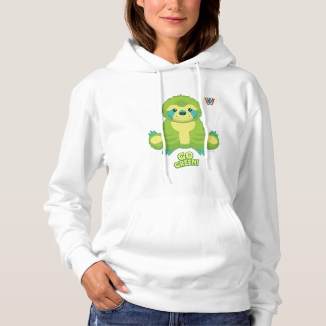 T-shirt Padrão de Webkinz Go Green (Frente)
