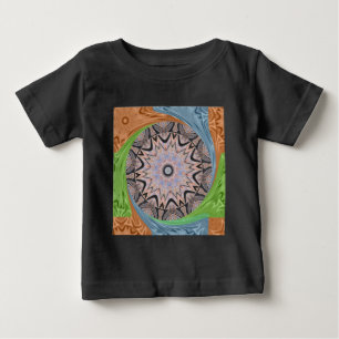 T-shirt Padrão tradicional africano de feijão