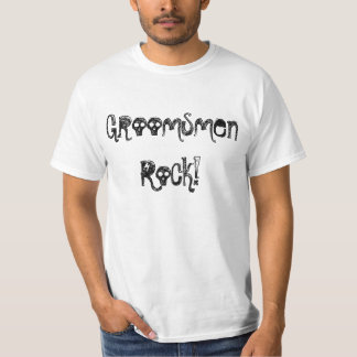 T-shirt Padrinho de casamento Rock