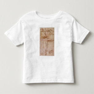 T-shirt Página de W.4v dos esboços dos bebês ou dos