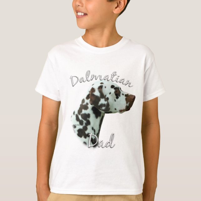 T-shirt Pai 2 da Dalmácia (fígado) (Frente)