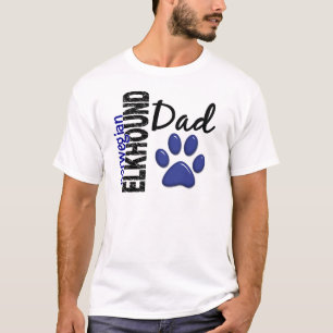 T-shirt Pai 2 de Elkhound do norueguês