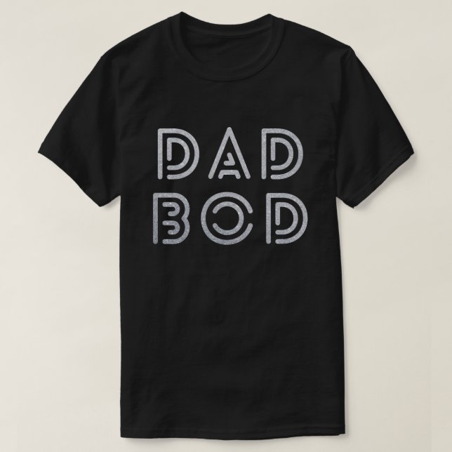 T-Shirt pai Bod (Frente do Design)