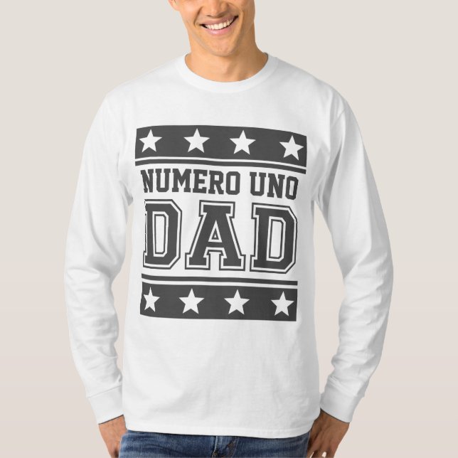 T-shirt Pai da ONU de Numero (Frente)