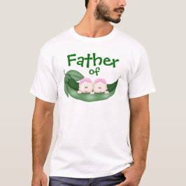 T-shirt Pai das Gêmeas