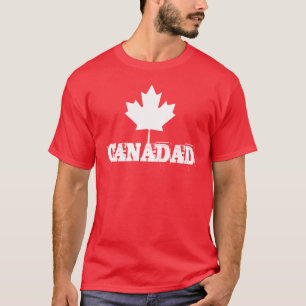 T-shirt Pai de Canadá - presente canadense do dia dos pais
