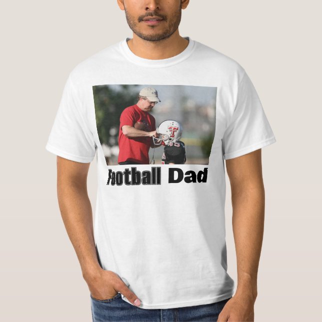 T-Shirt Pai De Futebol Personalizado (Frente)