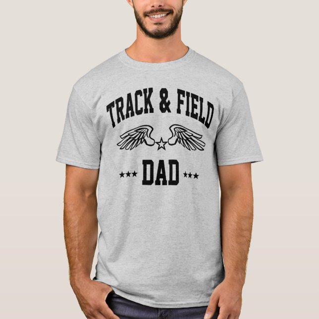 T-shirt Pai do atletismo (Frente)