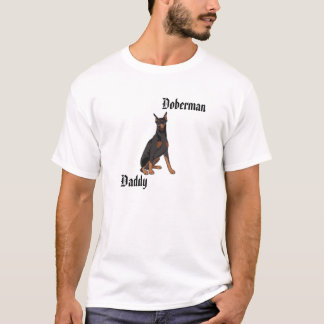 T-shirt Pai do Doberman