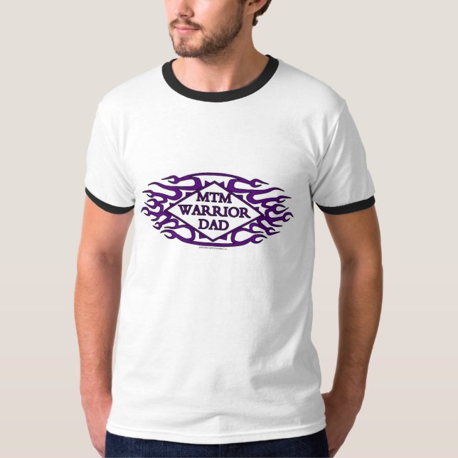 T-shirt - pai do guerreiro de MTM (Frente)