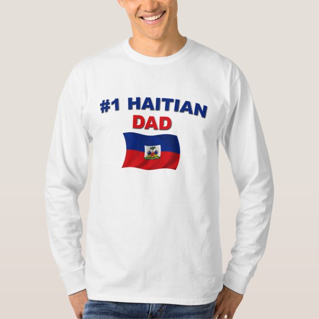 T-shirt Pai do Haitian #1 (Frente)