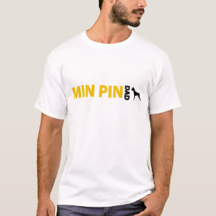 T-shirt Pai do Pinscher diminuto