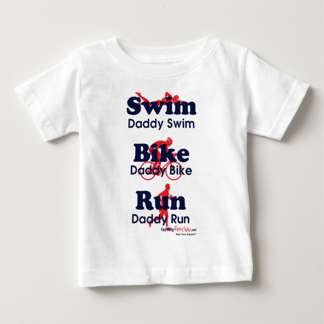 T-shirt Pai do Triathlon (Frente)