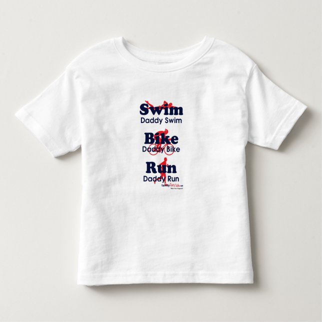 T-shirt Pai do Triathlon (Frente)