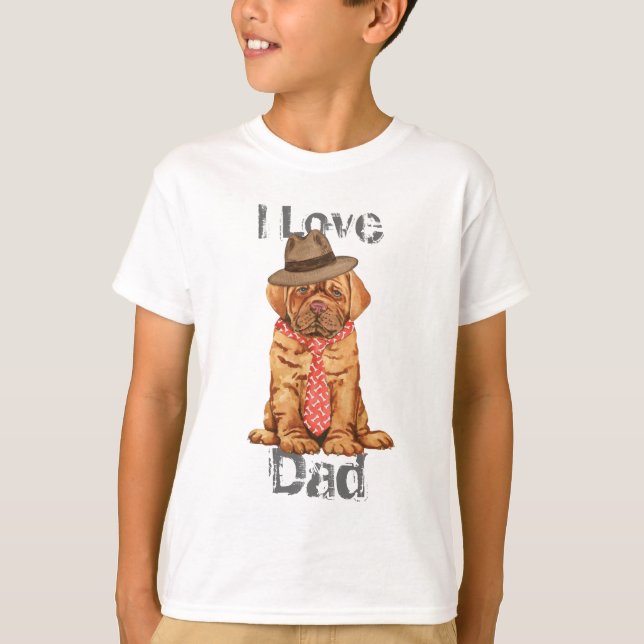 T-shirt Pai Dogue de Bordeaux (Frente)