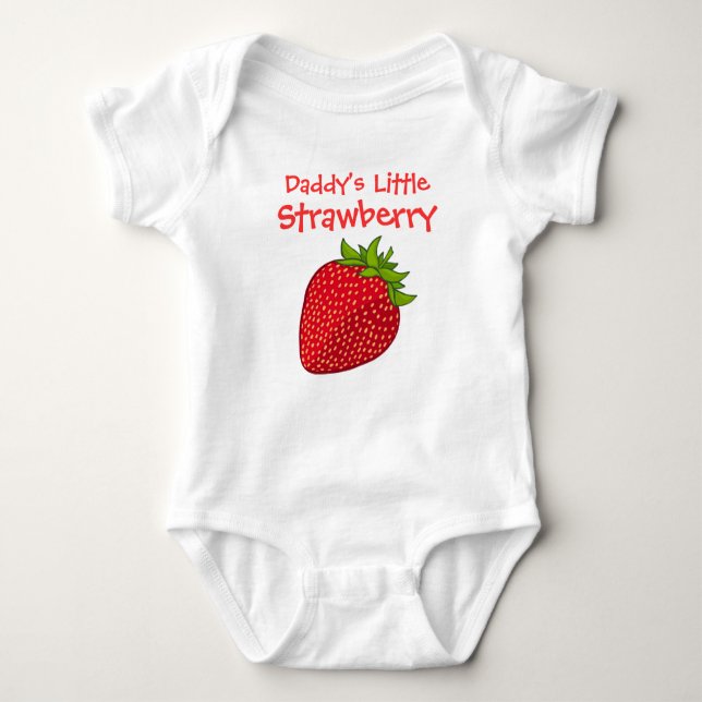 T-shirt Pai Little Strawberry (Frente)