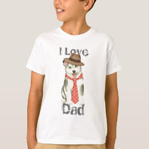 T-shirt Pai Malemute