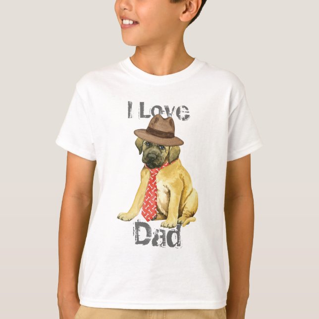 T-shirt Pai Mastiff (Frente)