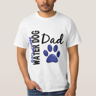 T-shirt Pai português 2 do cão de água