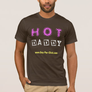 T-shirt "Pai QUENTE" Gay-Per-Click.com T