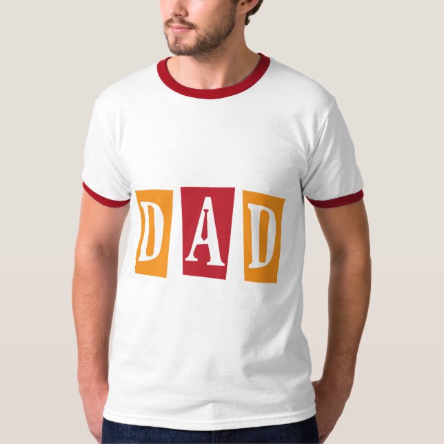 T-shirt Pai retro (Frente)