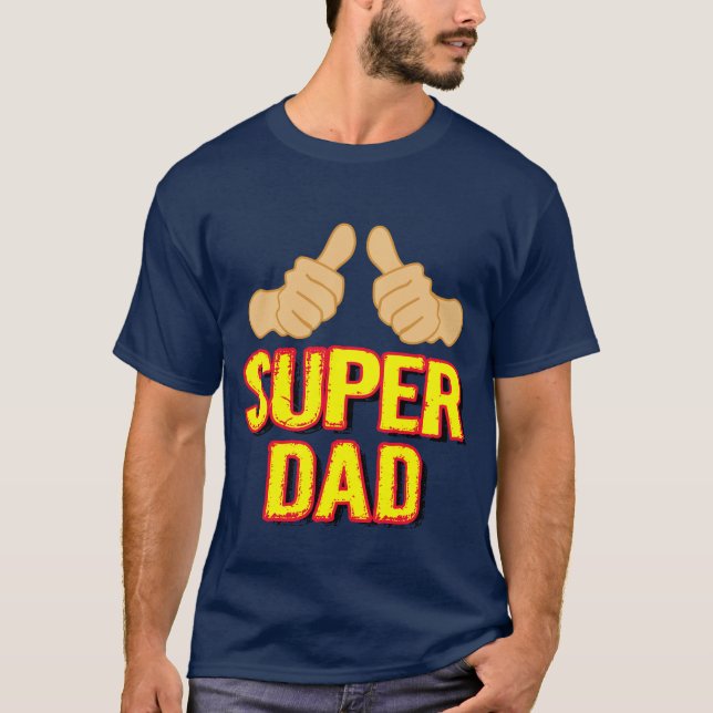 T-SHIRT PAI SUPER (Frente)
