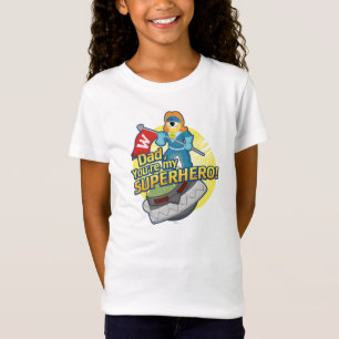 T-shirt Pai, você é meu super-herói