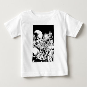 T-shirt Painel cómico 2 da noite a mais preta