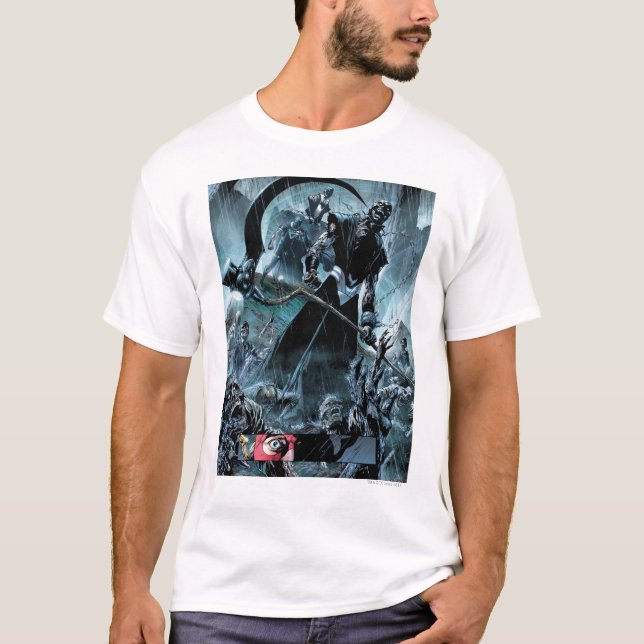 T-shirt Painel Lanterna Preta (Frente)