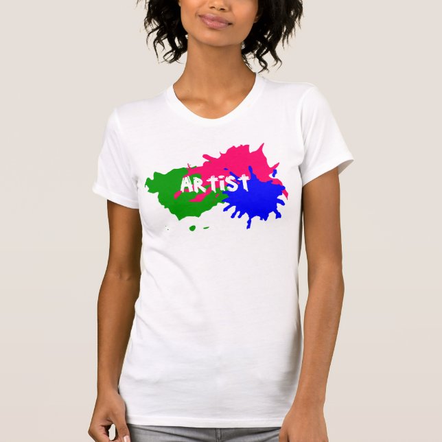 T-shirt Paint Splatter (Frente)