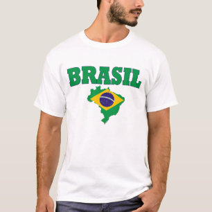 T-shirt País de BRASILflag