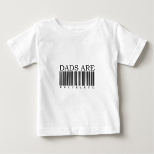 T-shirt Pais são inestimáveis. presente de dia de os pais