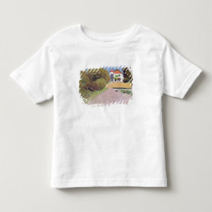 T-shirt Paisagem, a casa com o Telhado vermelho, 1924