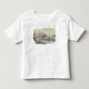 T-shirt Paisagem aberta de Thomas Gainsborough   com