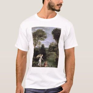 T-shirt Paisagem com o Tobias que coloca a posse dos