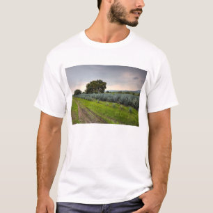 T-shirt Paisagem da agave azul